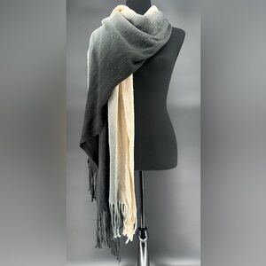 Steve Madden Ombré Color Super Soft Knit Scarf